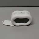 Timelink Smartlight Rubber Alarm Clock with Automatic Night Light and Large Display – Easy-to-Use Digital Alarm with Snooze, Soft Rubber Case, Battery Operated, for Kids and Adults (White)