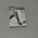 Truform Sheer Compression Stockings, 15-20 mmHg, Women's Knee High Length, Open Toe, 20 Denier, Nude, Large