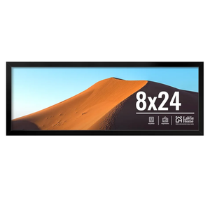 LaVie Home 8x24 Picture Frame for Wall Display, 8x24 Black Picture Frame with HD Plexiglas, 8 x 24 Poster Frame 1 Pack, Display Frame for Vertical or Horizontal, Classic Collection LaVie Home 8x24 Picture Frame for Wall Display, 8x24 Black Picture Frame with HD Plexiglas, 8 x 24 Poster Frame 1 Pack, Display Frame for Vertical or Horizontal, Classic Collection