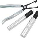36050 & HW0107 Valve Tool Set  Valve Keeper Remover/Installer + Valve Seal Pliers, Fits Toyota 4-Cylinder & Chrysler New World Engines (4.5-7.5mm/5/16"-3/8" Valve Stems)