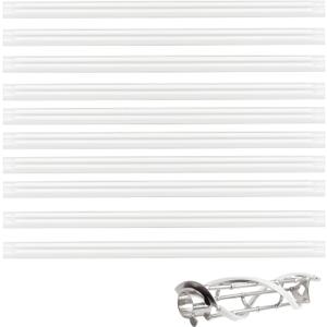 17" Scraper Blade Replacement for Taylor Soft Serve Machines- 035174 Fits Models 750, 751, 754, 774, 791, 794, C707, C709, C713, C717, Ice Cream Machine Blades for Smooth Product Distribution- 10 Pack