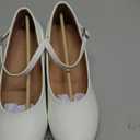ARCLIBER Character Shoes for Women Ankle Strap 1.55" Dance Heels for Ballroom Salsa Tango  Size 8