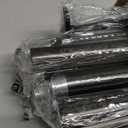 Curtain Rods for Windows 120 to 170 Inches Long, Adjustable 1 Inch Black Curtain Rod for Outdoor Indoor, Modern Heavy Duty Drapery Rod, Ceiling Mount 14ft Room Divider, All Metal, Easy Install