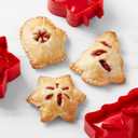 3PCS Dough Presser Pocket Pie Molds, Party Potluck Hand Pie Molds, Apple, Pumpkin And Acorn Shapes (Christmas Themed)