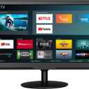 20inch Smart TV,Full HD 1080p LED Flat Screen with ATSC TV,with Built-in HDMI USB Suitable for Kitchen Kid's Room Basement or RV Camper