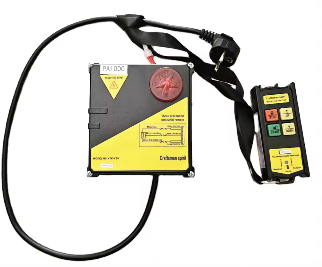 YTK-V2S 220V Mini Electric Hoist, Wireless Remote Control