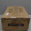 5 Tier Corner Shelf Stand, Cabinet Table with Open Shelf, Corner Table with Shelf, Multipurpose Display Organizer Storage Stand, Vintage Metal Bookshelf for Small Spaces Living Room Office (Brown)