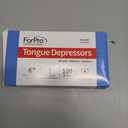 ForPro Professional Collection Senior Tongue Depressors, Large Wax Applicator Sticks, 6" Senior Sized, Sterile, Individually-Wrapped, 100-Count"