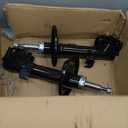 SCITOO Front Shock Absorbers Fits for Pontiac Vibe 2009-2010,for Toyota Corolla 2009-2013,for Toyota Matrix 2009-2013 Auto Shocks 339114 339115 (2Pcs)