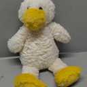 EASELR Weighted Plush Cute Duck Stuffed Animal, Soft White Duck Plush Pillow, Kawaii Hugging Squishy Plush Toy, Gift for Kids