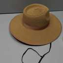 Women's Paper Braid Gambler Crown Hat