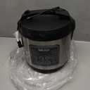 Aroma Housewares 20 Cup Cooked (10 cup uncooked) Digital Rice Cooker, Slow Cooker, Food Steamer, SS Exterior (ARC-150SB),Black