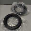 Holibanna 4 Pairs Plastic Horn Gasket Abs Speaker Spacers 8 Inch Speaker Spacer Auto Audio Adapter Ring Auto Speaker Adapter Ring Vehicles Speaker Mounting Spacer Speakers Speaker Pad Car, 16X16cm