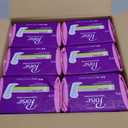 Poise Daily Liners, Incontinence Panty Liners for Bladder Leaks, 2 Drop Very Light Absorbency, Long Length, 264 Count of Pantiliners (6 Packs of 44)