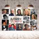 Women's History Month Photo Backdrop Women's History Month Bulletin Board Decorations International Womens History Month Decorations and Supplies for Home