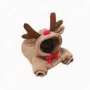 Warm Dog Winter Clothes Cute Fruit Dog Coat Hoodies Fleece Pet Dogs Costume Jacket for French Bulldog Chihuahua Ropa para Perro(Coffee,S)