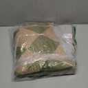 Lahome Colette Checkered Green Runner Rug, 2x8 Carpet Runners for Hallway 8ft Non Slip Entryway Rug, Farmhouse Checkerboard Non Shedding Kitchen Mats for Floor Laundry Corridor