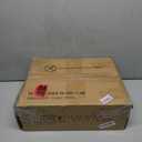 Furnulem Tall 4 Drawers Dresser, Vertical Storage Tower for Bedroom, Hallway, Entryway, Nursery, Closet Organizer, Nightstand Bedside Table Furniture, Sturdy Steel Frame, Wood Top, White