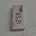 Peakeep Small Digital Alarm Clock Plug in for Bedrooms Bedside, Tiny Electric Clock Large Big Numbers Display with Battery Backup for Desk Table, 6 Dimmers, 5 Adjustable Alarm Volumes (Blue)