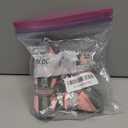 QUMY Dog Shoes for Small Dogs, Puppy Dog Boots & Paw Protectors for Winter Snowy Day, Summer Hot Pavement, Waterproof in Rainy Weather, Ourdoor Walking, Indoor Hardfloors Skid-Resistant Sole Pink 1 (size 1: 1.29"x0.98"(L*W))