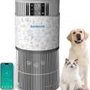 Smart Pet Air Purifier for Home Large Room with Aromatherapy Diffuse, Up to 3000Ft, 7-Stage Filter, H13 HEPA Air Purifiers for Home Pet Hair Dander Pollen, Air Quality Monitor, Pet Lock, WiFi, 22dB