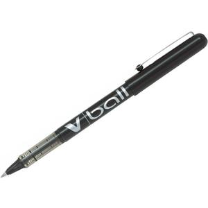 Pilot VBall Liquid Ink Rolling Ball Stick Pens, Extra Fine Point, Black Ink, 12-Pack (35200)
