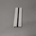 Mosonio Compatible for Apple Watch Band 42mm with Screen Protectors Case Women, Jewelry Bracelet Metal Bands with 2-Pack Bling Case Cover for 42mm iWatch Series 3 2 1(Silver Link with Black Leather)