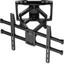 USX Mount Full Motion TV Wall Mount for 42-97 Inch TVs, Swivel and Tilt Wall Mount TV Barcket with Extension, Max VESA 600x400mm & 16" Wood Studs，Fit Most 75 85 86 90 95 inch TVs