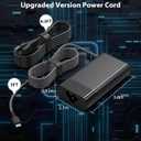 New Slim 65W USB C Laptop Charger Replacement for HP Laptop Charger HP Spectre X360 Elitebook x360 Elite x2 Envy ProBook Travel Fast Charging Type C Power Cord Supply