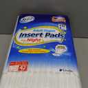 Refr Adult Diaper Insert Pads for Night - Unisex Booster Liners for Tabbed Briefs with Odor Control & Leak Protection - 600cc Absorbent Incontinence Pads, 11"x19.3" (42 Count)