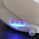 Bio Bidet BB2000 Bliss Electric Bidet Toilet Seat, Warm Water with Air Dryer, Heated Seat with Sensor and Slow Close Lid, Night Light, Remote Control, Elongated, White