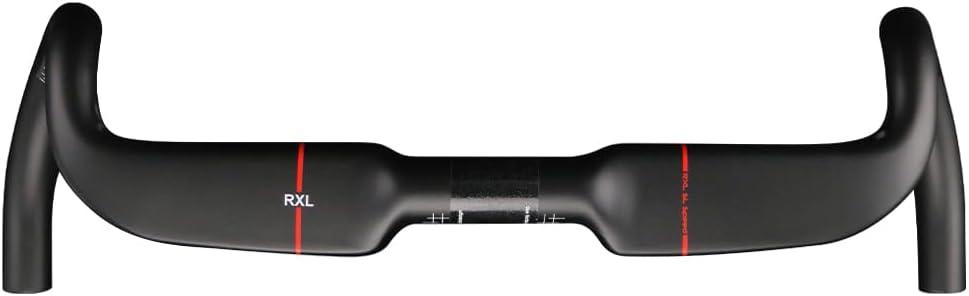 Gravel Bike Handlebars, RXL SL aero road bike handlebars 31.8 Gravel Drop Bars Carbon Handlebars Road Bike carbon fiber handlebar Outward Angle Bent bike Handle bar carbon Road Bars