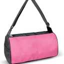 C&F BOGMOST Small Travel Duffel Bag Foldable Waterproof Gym Bag for Gym Beach Swim Bags Men Women Duffle Bag Lightweight Oxford Cloth Sports Bags-Pink