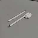 2Pcs Stylus and Mount for Skylight Calendars 15/27 Inch, 2in1 Dual Tip Pen Compatible with Skylight 15.6-Inch,27-Inch Calendar Stylus Pen for Skylight Calendar Accessories (2*Stylus+Holder White)