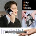 Compatible for OnePlus 1+ 9 Pro Phone Case, 360 Rotatable Ring Holder Kickstand [Non Yellowing] Transparent 4 Airbags Corners Shockproof Protective Cover Case for OnePlus 9 Pro 2021 - Crystal Clear