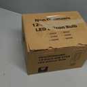 GvvooHome Edison Bulbs, E26 LED Bulb 60 watt Equivalent, Non-Dimmable, Cool White 4000K, ST58 Vintage Light Bulbs, 90+ CRI, 6W, 600LM, E26 Medium Base, Clear Glass, 12 Pack