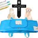 Eco-Friendly Pet Casket Body Bag, Pet Burial Box with Dignity, Dog Casket for Burial and Cremation by Customizing with Your Own Words for All Pets - Dogs, Cats, Rabbits and More.S