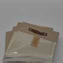 Storage Cube Organizer with Clear Window, Linen Collapsible Storage Boxes with PU Handles, Cube Storage Bins for Shelf, Closet, Cabinet, Bookcase (13x13x13, Khaki)