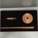 Savina Wooden Hardwood Drop Spindle Top Whorl Yarn Spinner Wheel for Beginners & Advanced,Hand Spinning, Spin Roving into Yarn - Ideal for Sewing Projects