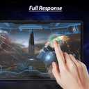 DOME GLASS Whitestone EZ screen protector for Galaxy Tab S8 (11") Full Coverage Tempered Glass Shield [Easy Install] by Whitestone for Galaxy Tab S8 - One Pack