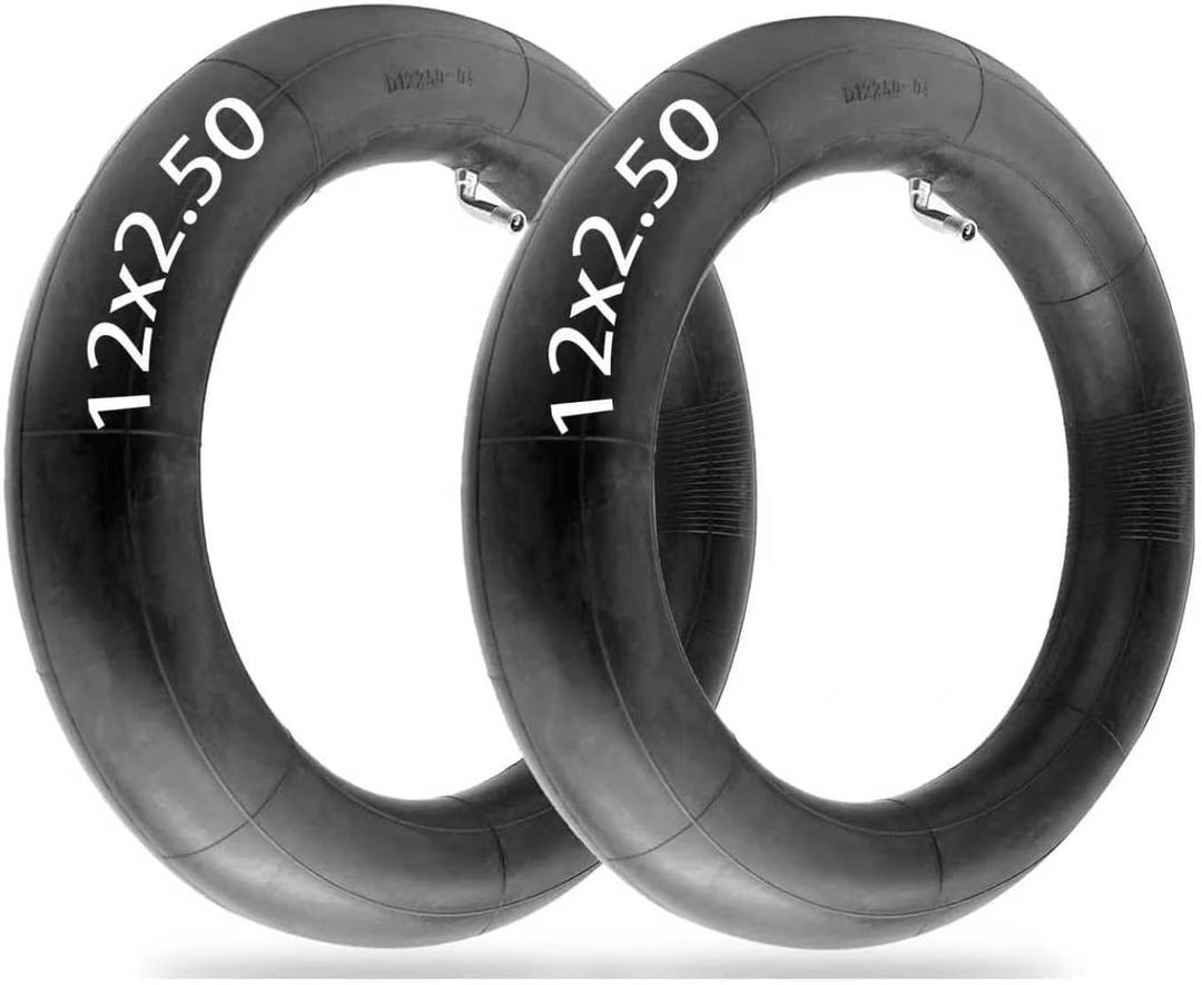 (1 pack) Heavy Duty 12x2.50 Inner Tube, 12.50x3.0 or 12 1/2x2.75 Inner Tube