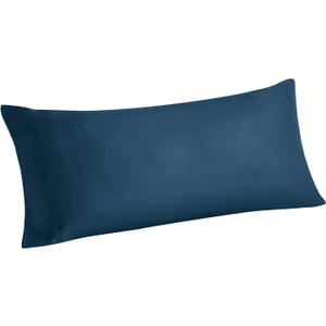 BEDELITE Body Pillow Cover, Navy Blue, 20x54 Inches, Rayon Made from Bamboo, Breathable & Silky Soft, Cooling Body Pillow Cover for Hot Sleepers, Night Sweats
