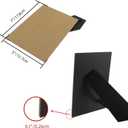 Bitray 5Pcs Easel Back for Picture Frame Black Picture Frame Back Stand 5 x 7 Inch Replacement Picture Frame Easel Back (5"/12.7cm x 7"/17.8cm x 0.1"/0.26cm)