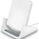 15W Wireless Charger YW YUWISS Wireless Charging Stand Cordless Charger 10/7.5/5W Compatible with iPhone 14 13 12/12 /11Pro Max/XR/XS Max/XS/X/8/8Plus Galaxy S22/S21/S9/S9+/S8/S8+ Note (Ivory)