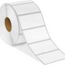 Spartan Industrial - 2" X 1 Direct Thermal Labels (13000 Count, 10 Rolls) - Perforated UPC Barcode Stickers, SKU Labels, Address and Mailing - Compatible with Zebra and Rollo Printers