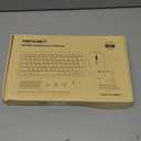 TECKNET Wireless Keyboard and Mouse Combo, Mini Cordless Computer Keyboard and Mouse Set 2.4GHz, Silent Adjustable 1600 DPI, Quiet Click, Lag-Free for Computer, Laptop, PC, Windows, Mac, Chrome OS (Black)