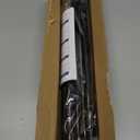 Shower Curtain Rod 45 to 77 Inches Black Tension Curtain Rod No Drilling Shower Tension Rod Adjustable Curtain Tension Rod Shower Rods for Bathroom,Windows