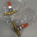 3/8" PEX Ball Valve Brass Shut off gate Valve for Cold and Hot water (Pack of 2)