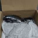 Shoe Laundry Bags for Washing Machine, Reusable Laundry Shoe Bag for Washer and Dryer, Fluffy Fibers 360 Wrap Around Cleaning, Adjustable Protective Shoe Trees - Home Dorm Travel, Gray