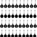 100 Pack Retractable ID Badge Holder Reel for Card Holders with Clips, Bulk for Nurses and Teachers, Office Supplies, Name Badge for Employees, Schools (26.5 Inches)